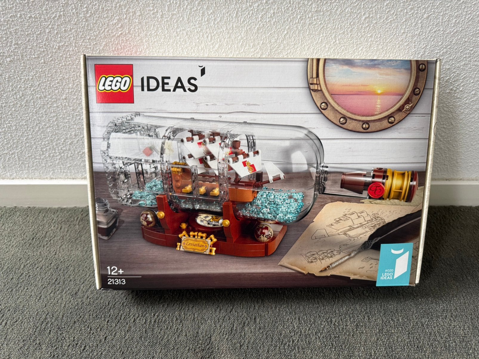 Lego 21313 Ideas schip in een fles 21313, Lego, Nieuw, Ophalen of Verzenden, Ideas