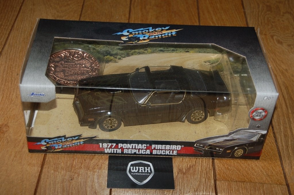 1:24 Pontiac Firebird Smokey and the bandit WRH, Hobby en Vrije tijd, Verzenden, Zo goed als nieuw, Auto, Overige merken