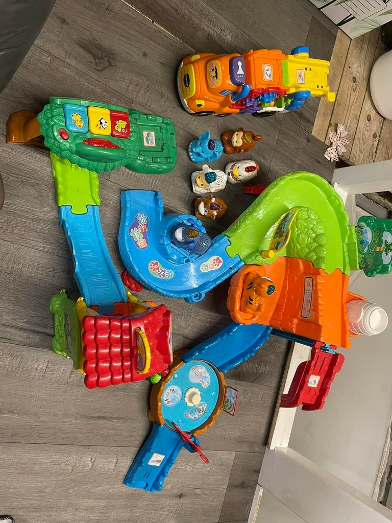 Zoef zoef baan vtech, Kinderen en Baby's, Speelgoed | Vtech, Ophalen, Zo goed als nieuw, 6 maanden tot 2 jaar