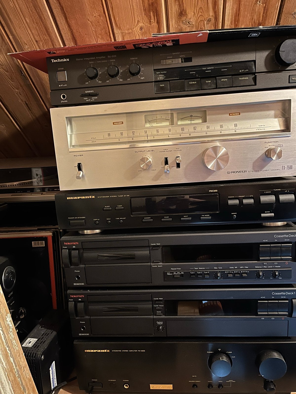 Pioneer TX-7500 Stereo Tuner - Vintage Audio, Ophalen, Gebruikt, Analoog