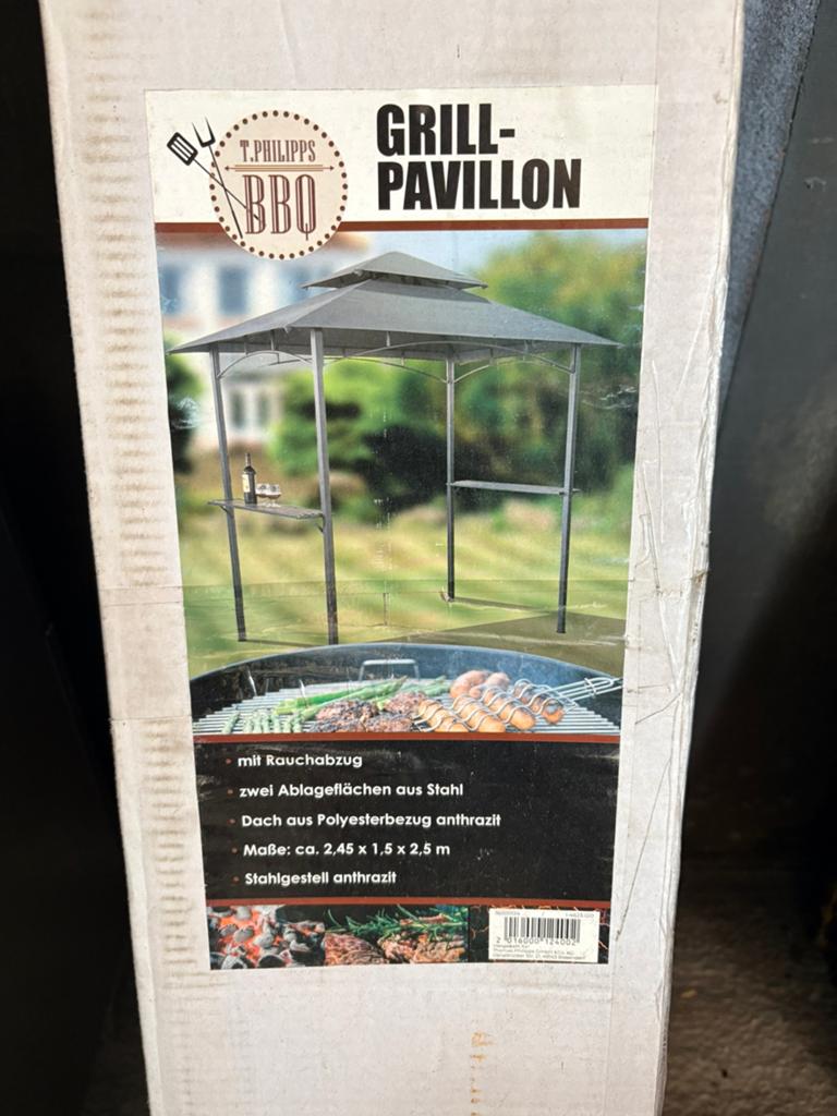 Grill bbq pavillon, Ophalen, Nieuw