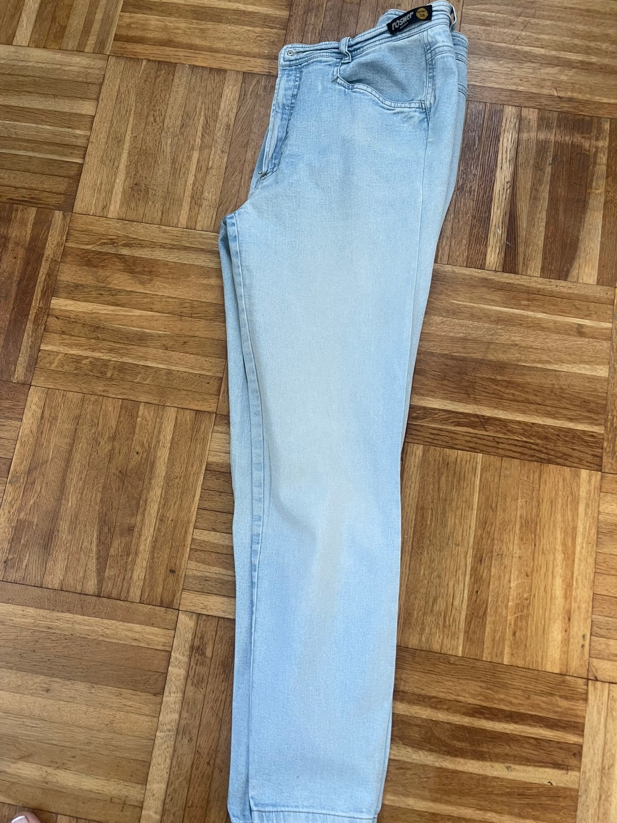 Rosner Dames Jeans - Lichtblauw - Maat 38, Ophalen of Verzenden, Zo goed als nieuw, Blauw, W30 - W32 (confectie 38/40)