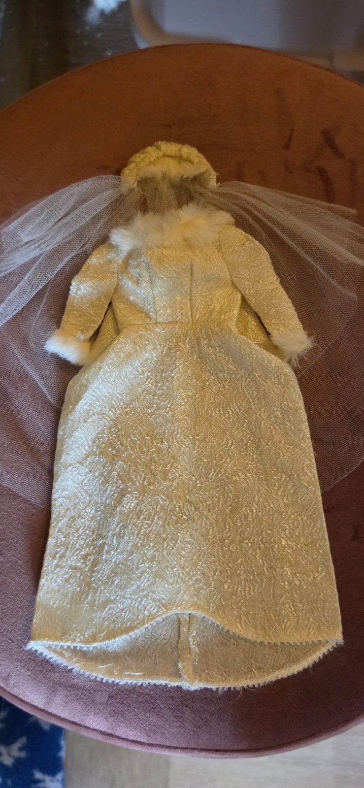 Vintage barbie, "winter wedding.", Ophalen of Verzenden, Gebruikt, Kleertjes