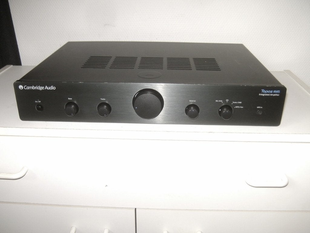 Cambrige Audio versterker type AM5, Gebruikt, Ophalen, Overige merken, Minder dan 60 watt