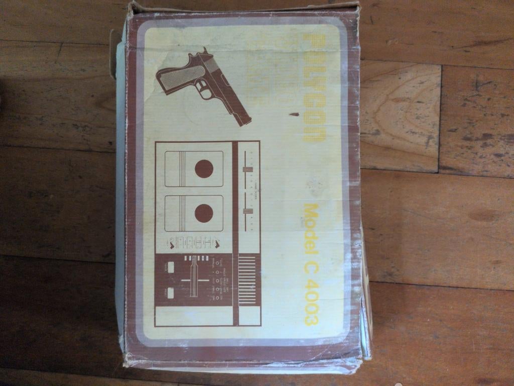 Polycon C4003 Colour TV Game Console met Light Gun, Spelcomputers en Games, Spelcomputers | Overige, Ophalen of Verzenden