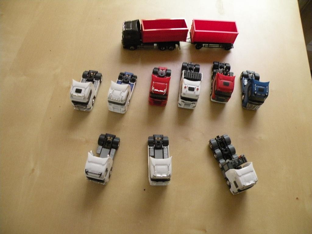 scania's, Hobby en Vrije tijd, Modelauto's | 1:87, Ophalen of Verzenden, Zo goed als nieuw, Bus of Vrachtwagen, Herpa