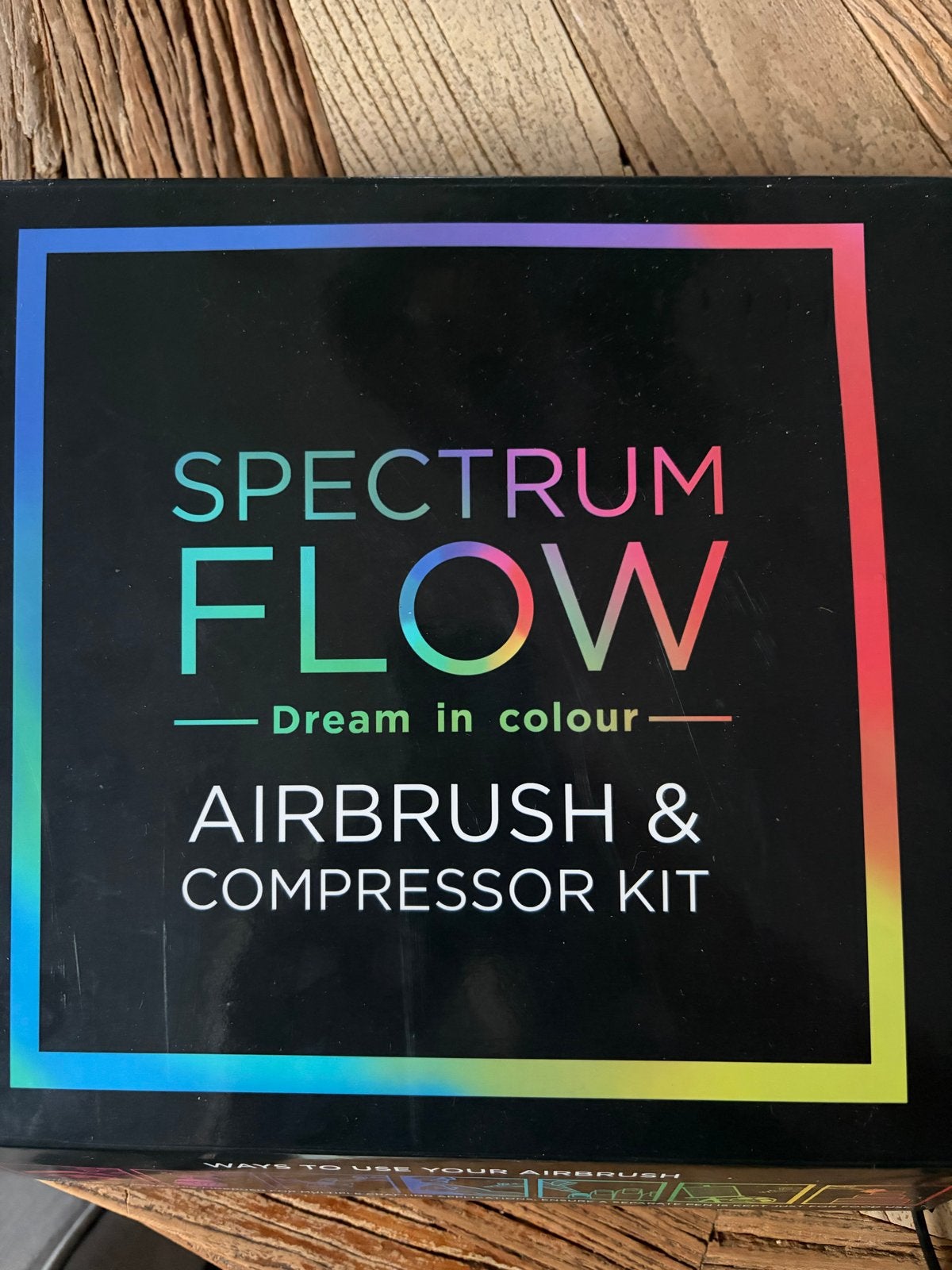 Spectrum Flow Airbrush & Compressor Kit, Ophalen of Verzenden, Zo goed als nieuw, Airbrush en Toebehoren