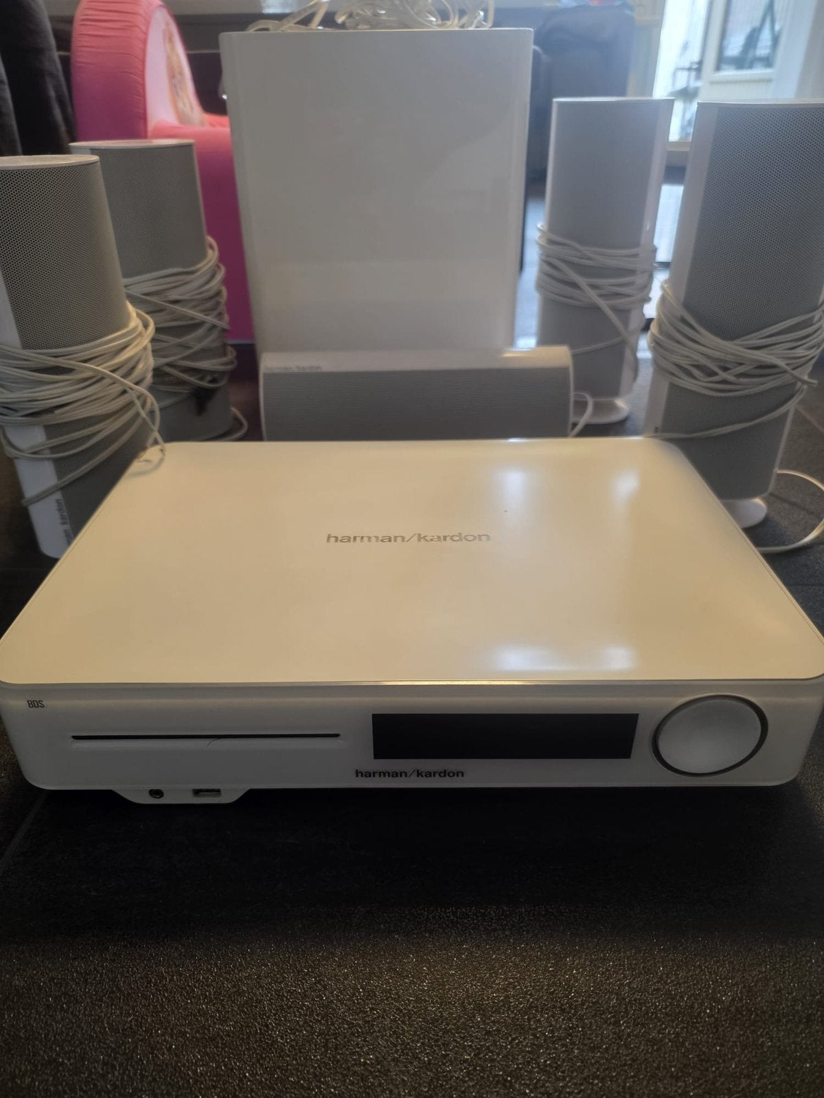 Harman kardon BDS 300 home cinema Blu ray speler is defect., Ophalen, Zo goed als nieuw, Overige merken