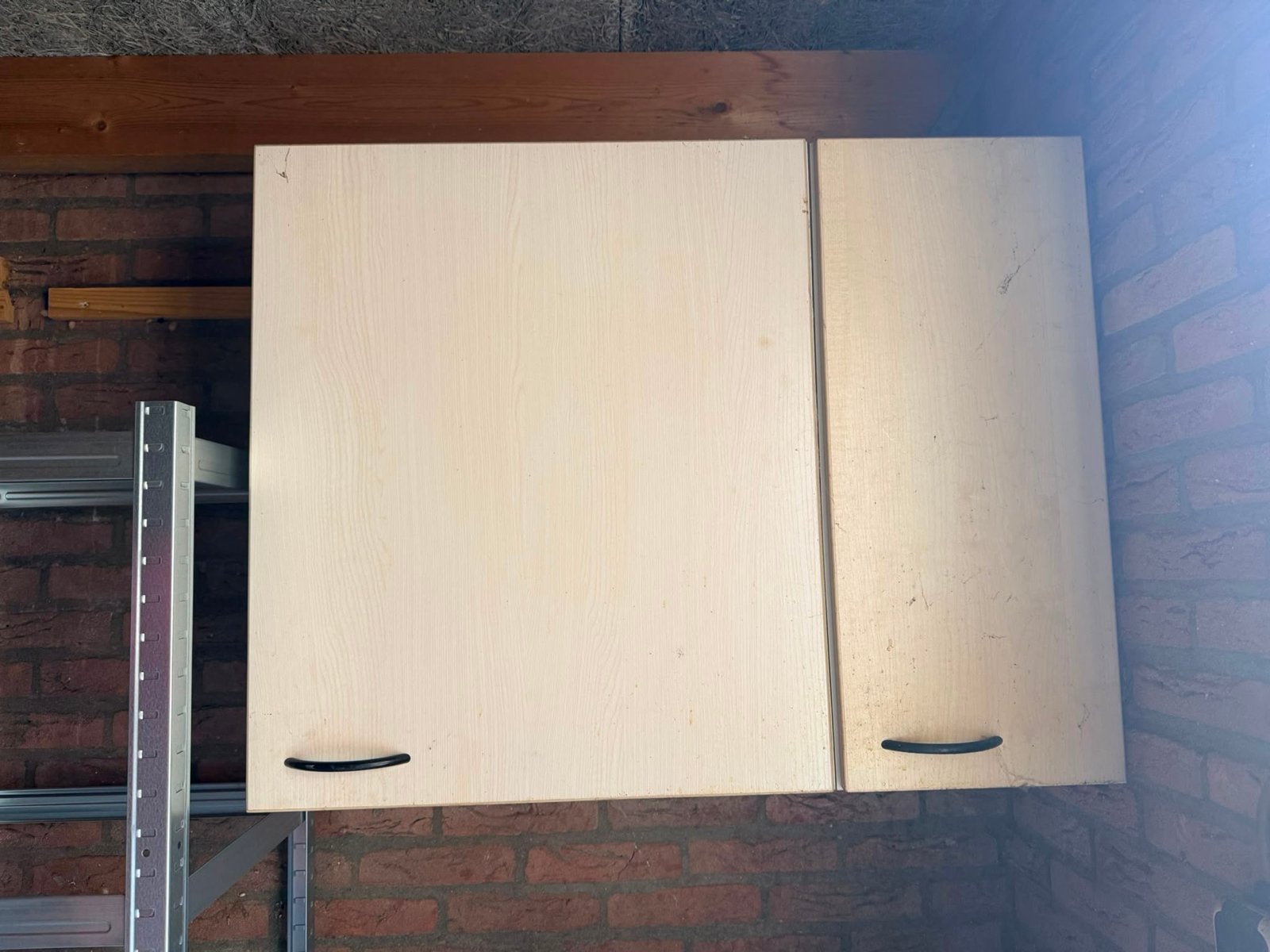 3 gebruikte keukenkastjes Je krijgt geld toe bij afhalen, Huis en Inrichting, Ophalen, Gebruikt, Beige, 50 tot 100 cm