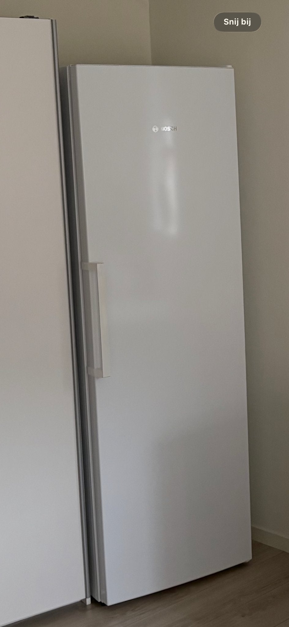Bosch vrieskast - Wit, Witgoed en Apparatuur, Vriezers en Diepvrieskisten, Gebruikt, 160 cm of meer, Ophalen, Vrieskast