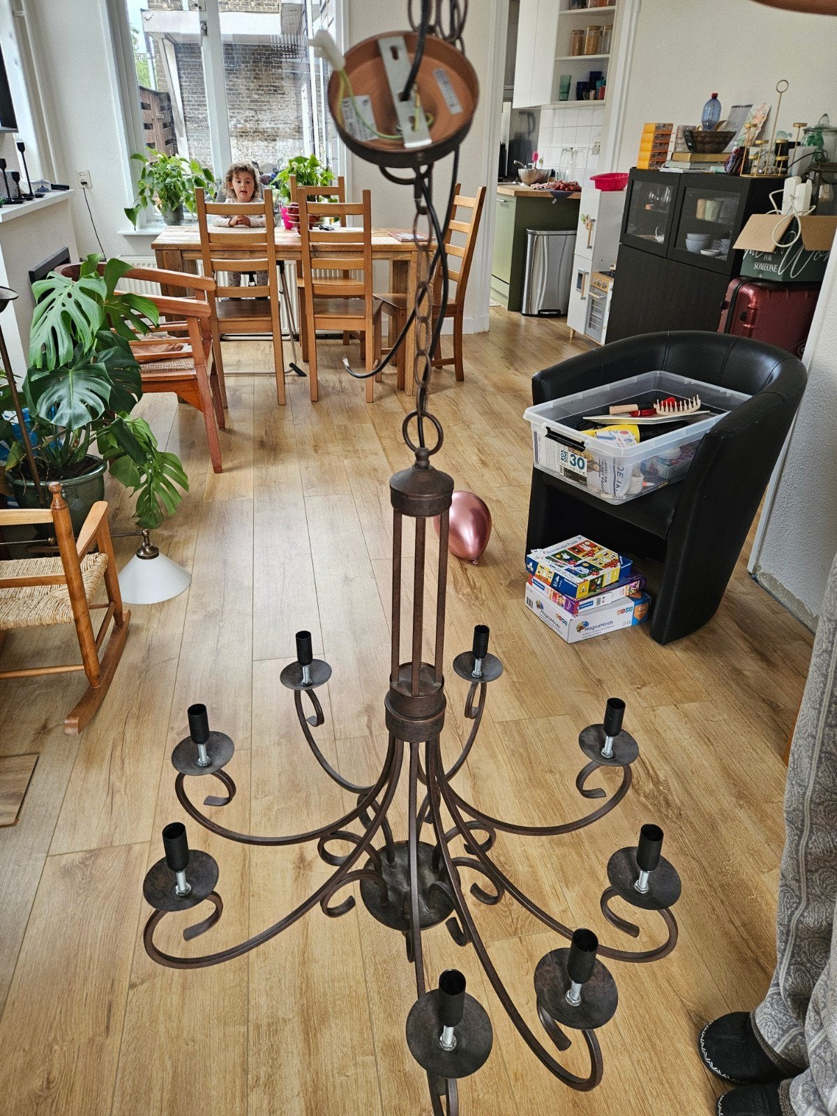 Vintage antique lamp Riviera Maison, Ophalen