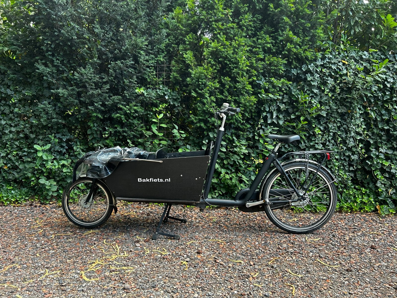 Bakfiets .nl - CargoBike Classic Long met huif, 4 kinderen of meer, Huif, Zo goed als nieuw, Ophalen