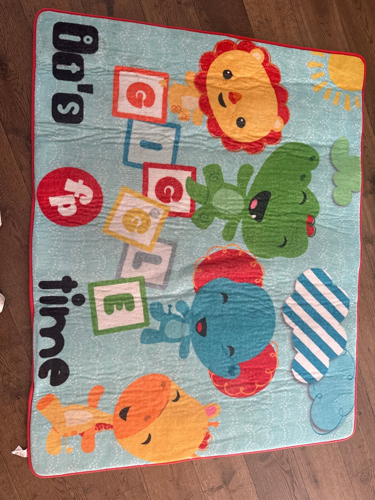Fisher-Price Speelmat met Dieren en Letters, Ophalen, Gebruikt