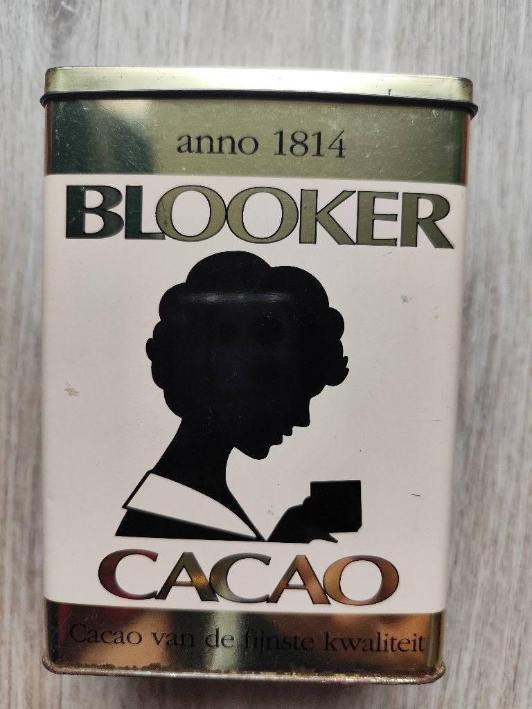 BLOOKER CACAO BLIK, Ophalen of Verzenden, Gebruikt, Overige
