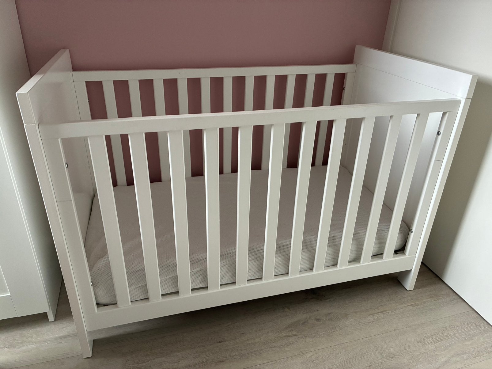 Bopita ledikant /baby bedje incl aerosleep matras en hoes, Ophalen, Gebruikt, Ledikant