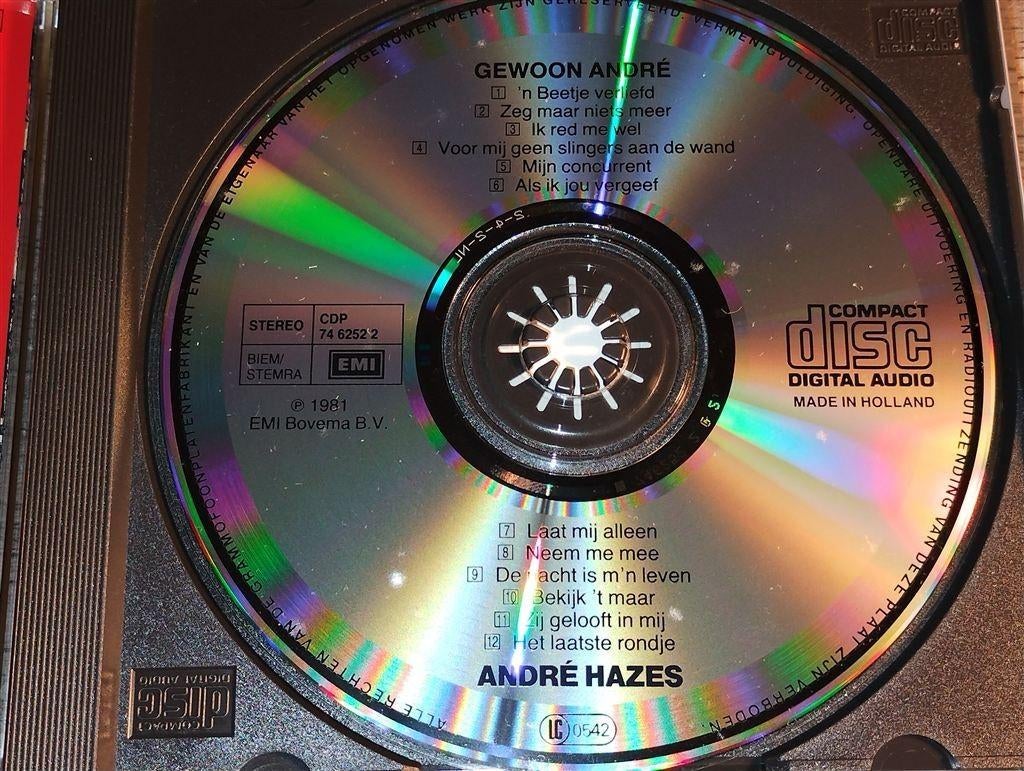 Andre Hazes - Gewoon Andre, Ophalen of Verzenden, Zo goed als nieuw, Levenslied of Smartlap