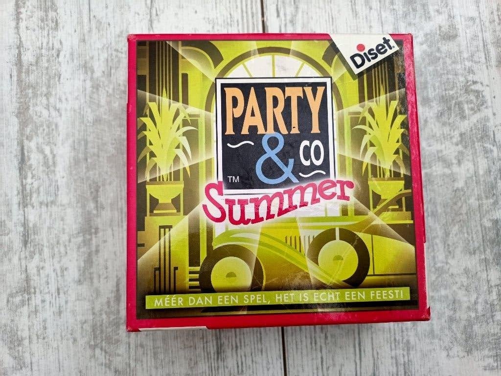 spel - Party & Co - summer, Een of twee spelers, Ophalen, Zo goed als nieuw, Diset