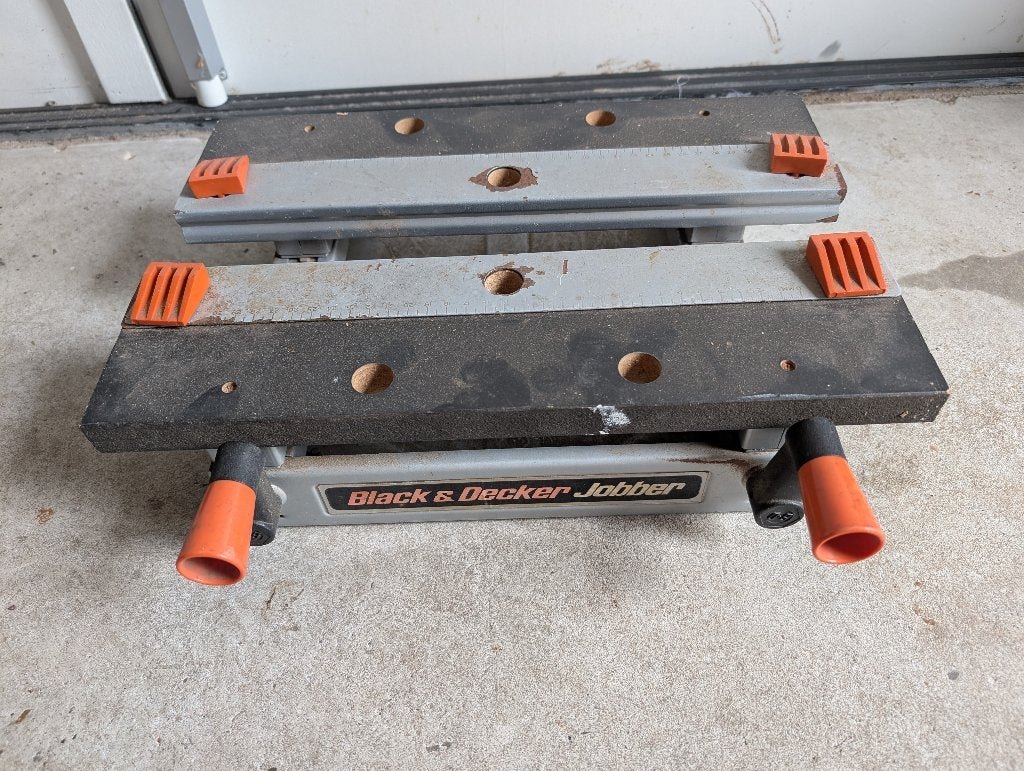 Black & Dekker Jobber - mini-workmate, Doe-het-zelf en Verbouw, Gereedschap | Boormachines, Ophalen, Gebruikt, Overige typen
