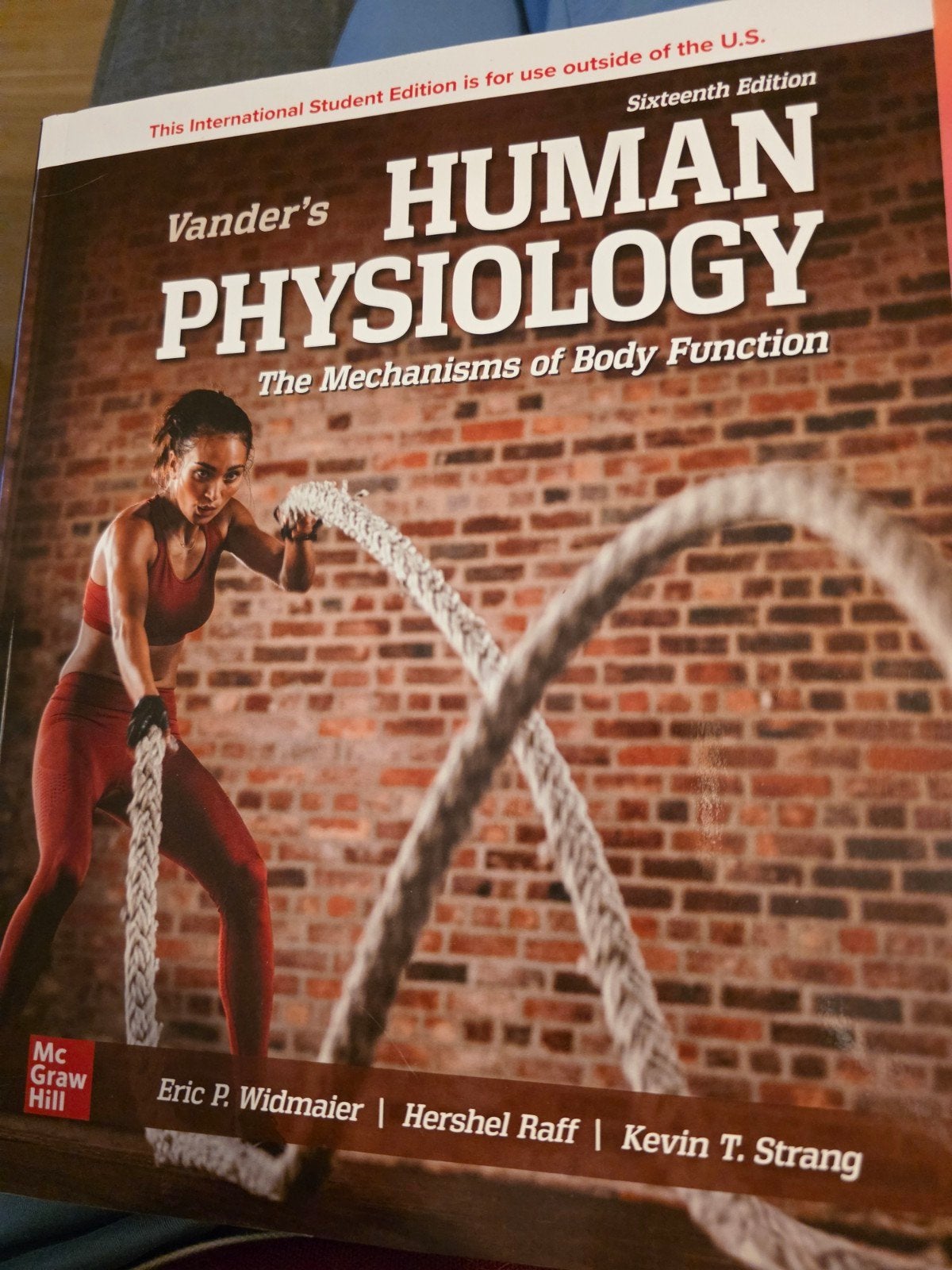 1e jaar VUA Human Physiology 16e - Studieboek Fysiologie, Boeken, Nieuw, Eric P. Widmaier, Hershel Raff, Kevin T. Strang, Ophalen of Verzenden