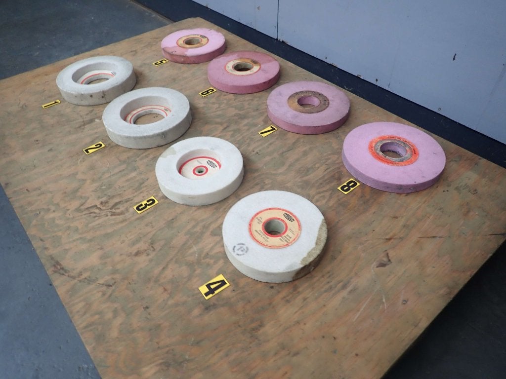 8x Tyrolit slijpsteen 200mm , 175m slijpschijf , rondslijper, Niet ingevuld, Gebruikt, Overige typen, Niet ingevuld