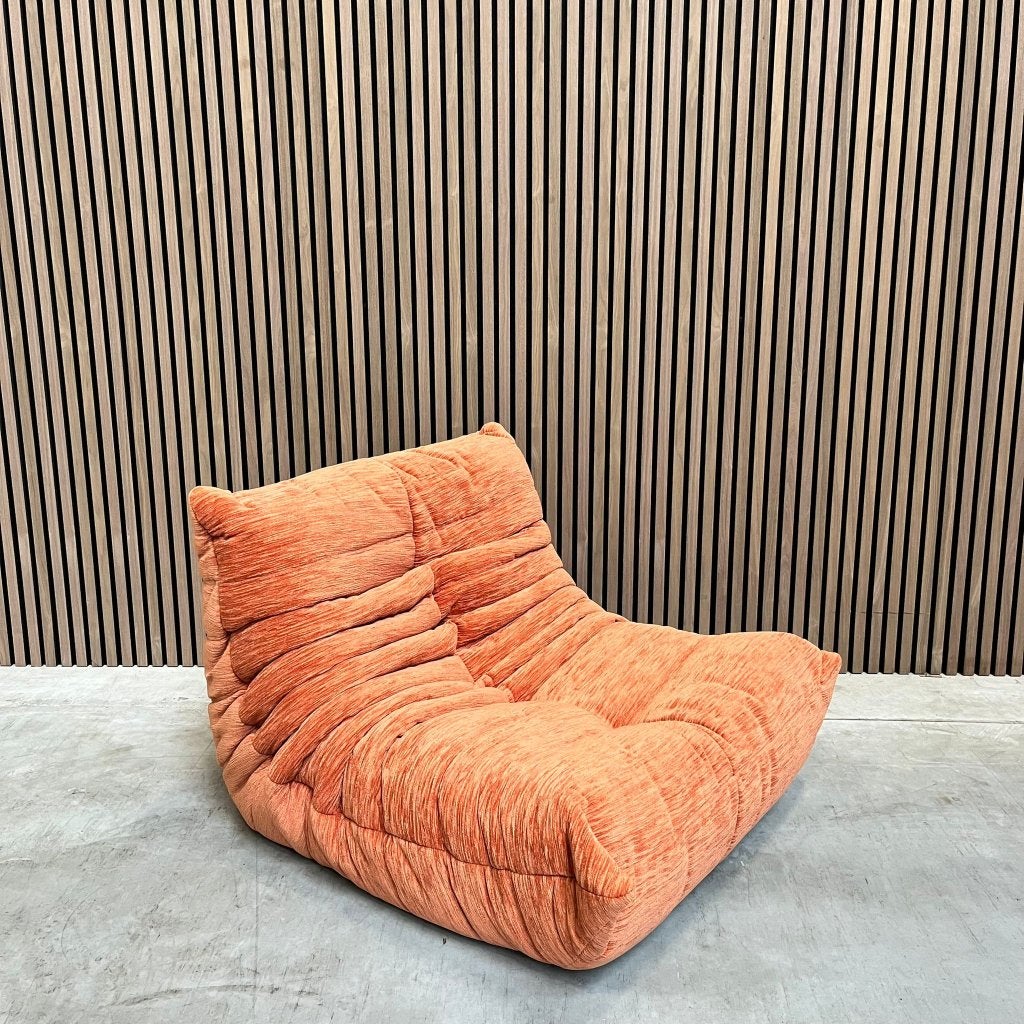 Ligne Roset Togo Eenzits | Oranje Pierre Frey, Ophalen of Verzenden