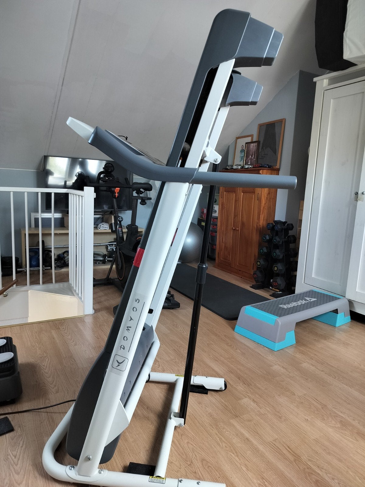 Domyos TC 290 Loopband - Gebruikt, loopvlak beschadigd, Ophalen, Kunststof, Gebruikt, Loopband