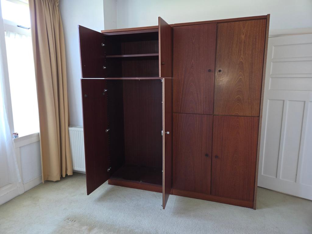 Musterring Inbouwkast / Niskast (220x200 cm) – Gedemonteerd, Huis en Inrichting, Ophalen, Met deur(en), 200 cm of meer, Klassiek