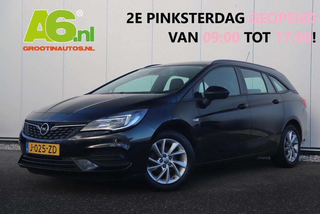 Opel Astra Sports Tourer 1.2 Edition 110PK 16 inch LMV Navig, Voorwielaandrijving, Stof, Gebruikt, 1199 cc