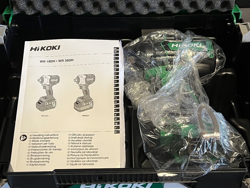Hikoki WR 18DH Slagmoersleutel 18 V Body Nieuw, Ophalen of Verzenden, Nieuw, Overige typen