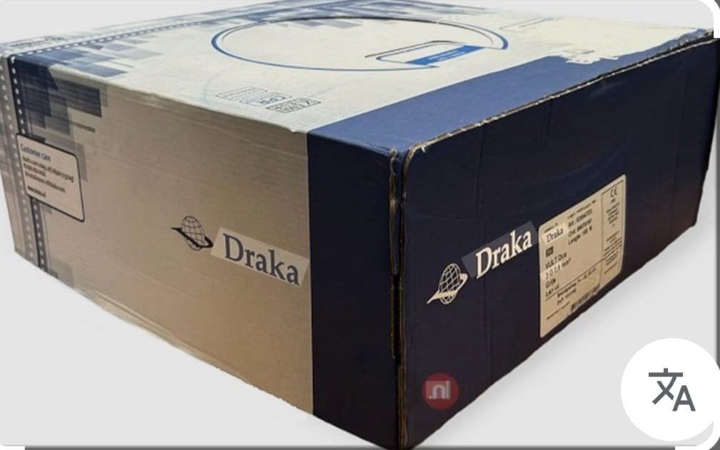 Draka kabel 3g2,5  lasdoppen  pijpbeugels, Ophalen, Kabel of Snoer