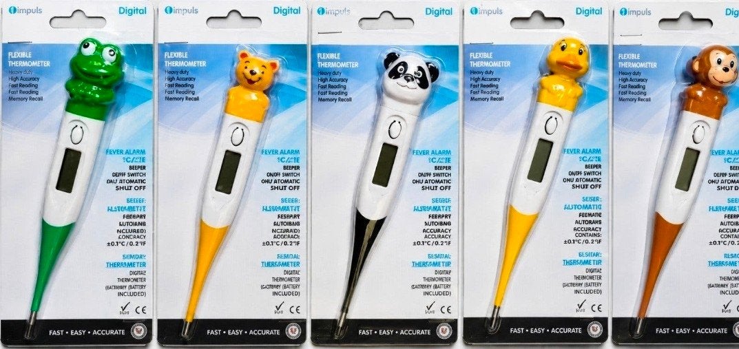 Partij Impuls flexi tip koorts thermometers, Nieuw, Ophalen of Verzenden, Impuls, V