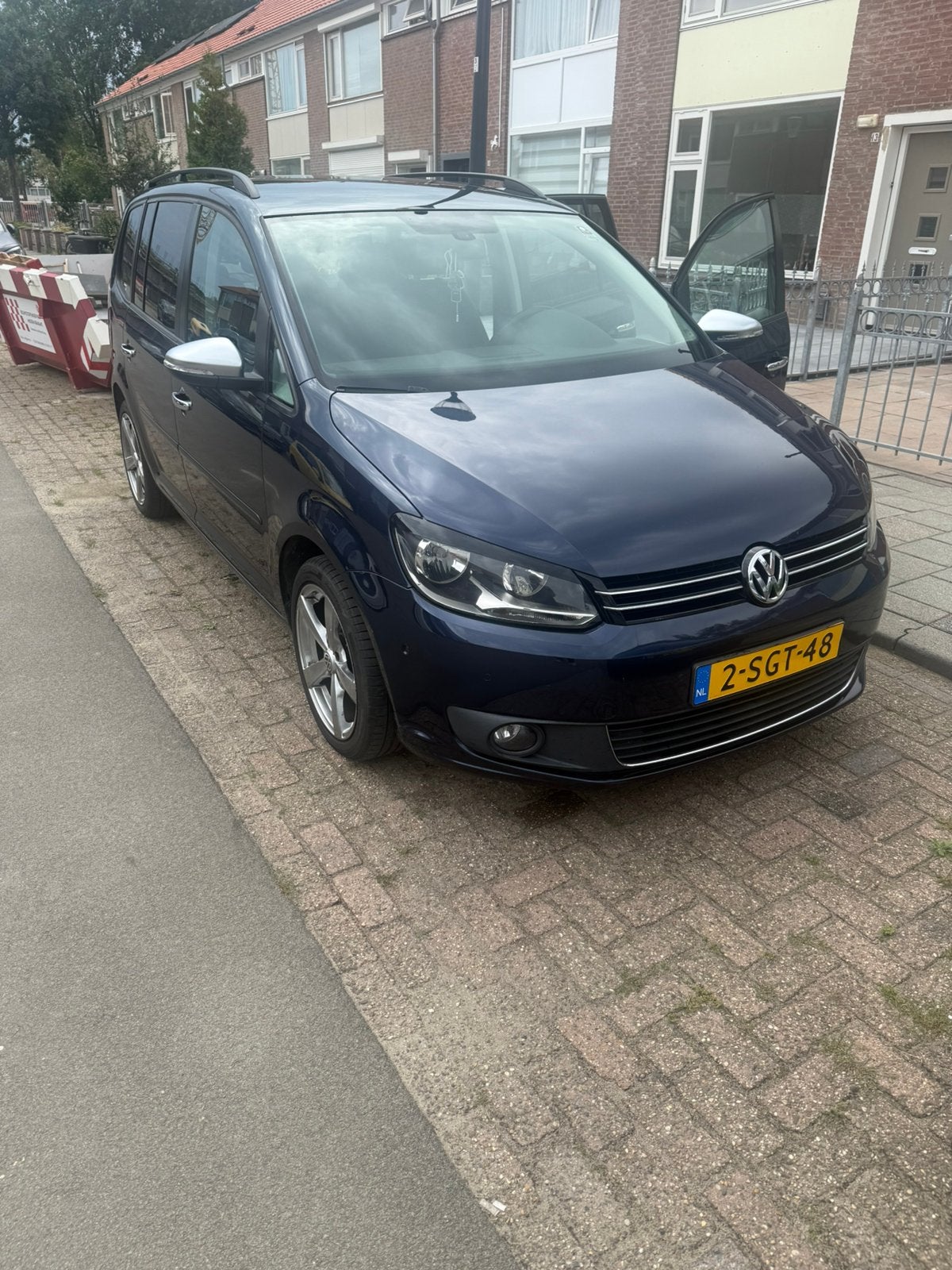 Volkswagen Touran 1.4 TSI 103KW Cross 2013 Blauw, Auto's, Voorwielaandrijving, 15 km/l, 1416 kg, 4 cilinders