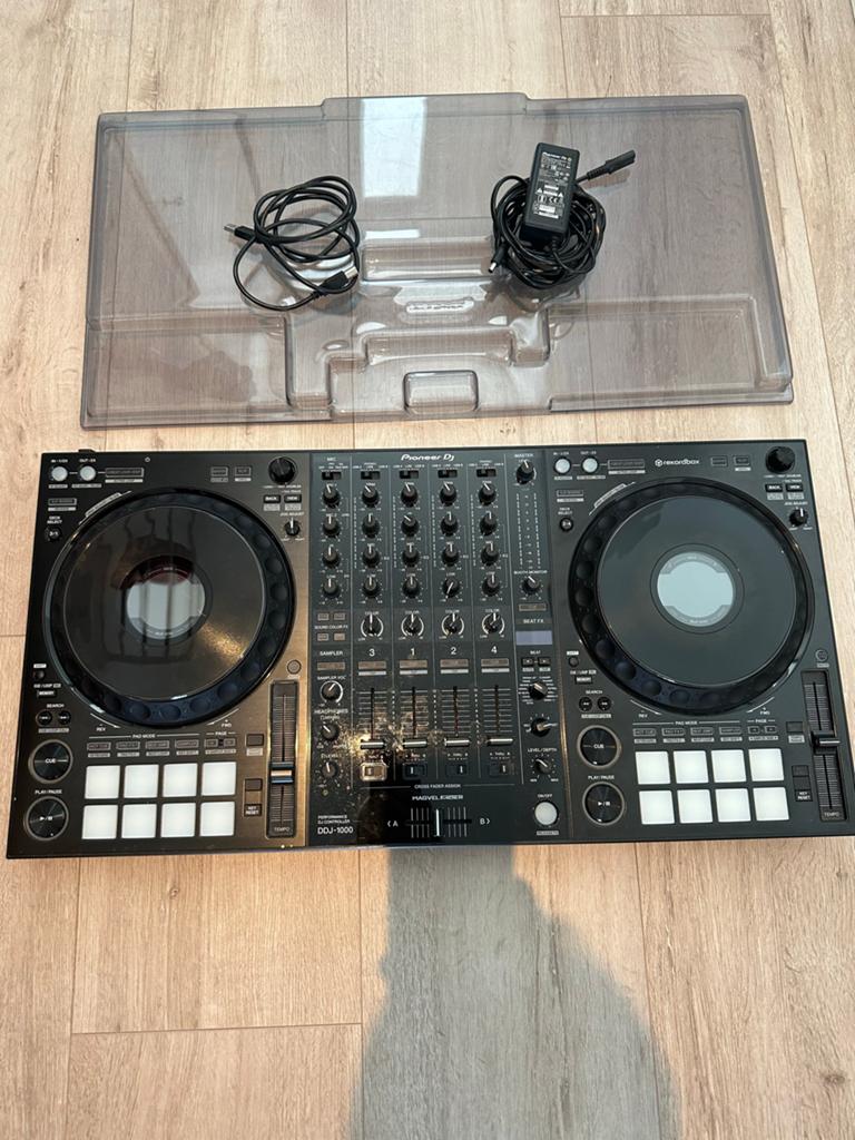 Pioneer DDJ-1000 DJ-controller met Decksaver, Ophalen, Zo goed als nieuw, Dj-set, Pioneer