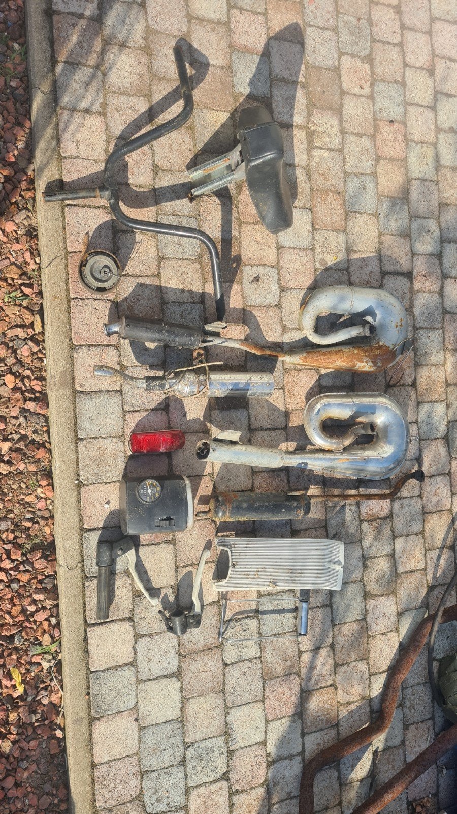 Lot Vespa ciao onderdelen, Ophalen, Gebruikt