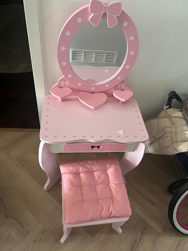Kaptafel meisjes, Ophalen, Zo goed als nieuw, Overige typen