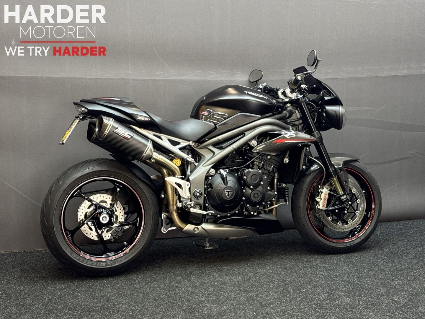 TRIUMPH SPEED TRIPLE RS | NIEUWSTAAT | ORI NL | GARANTIE, Motorrijbewijs A, Bedrijf, Sport, 1050 cc