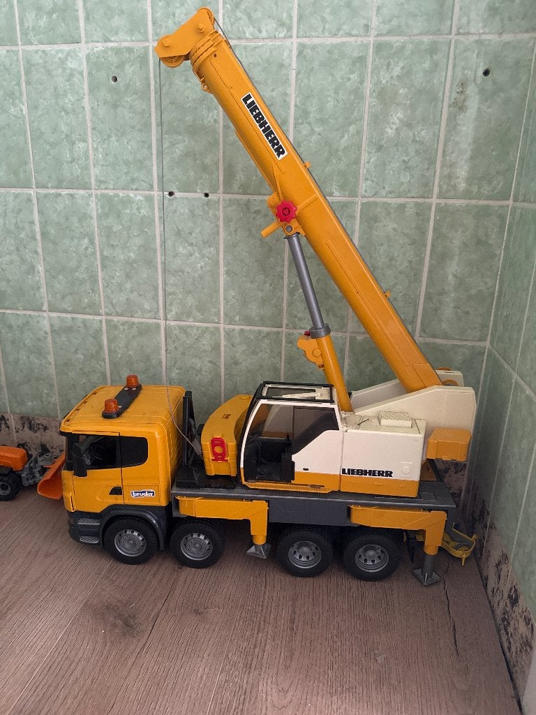 Liebherr takelwagen, Kinderen en Baby's, Speelgoed | Duplo en Lego, Ophalen, Gebruikt, Compleet