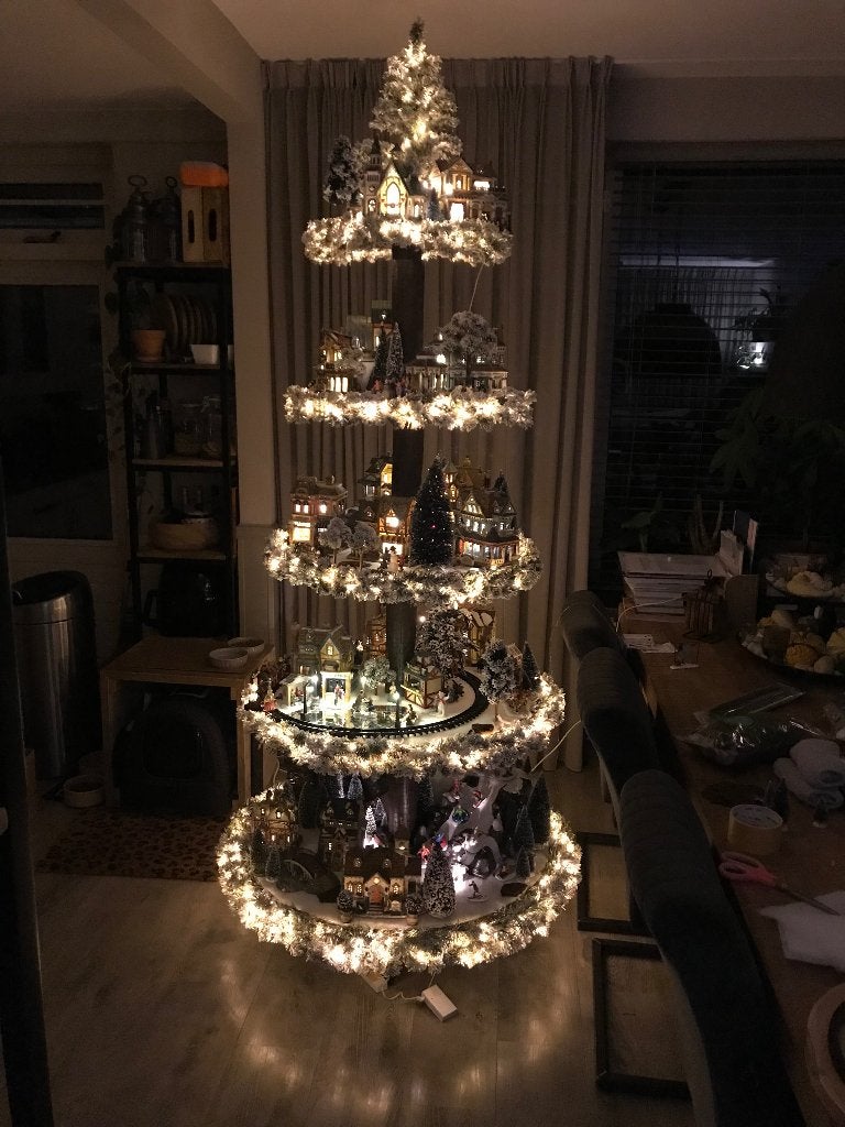 Kerst dorp kerstdorp, Ophalen, Zo goed als nieuw