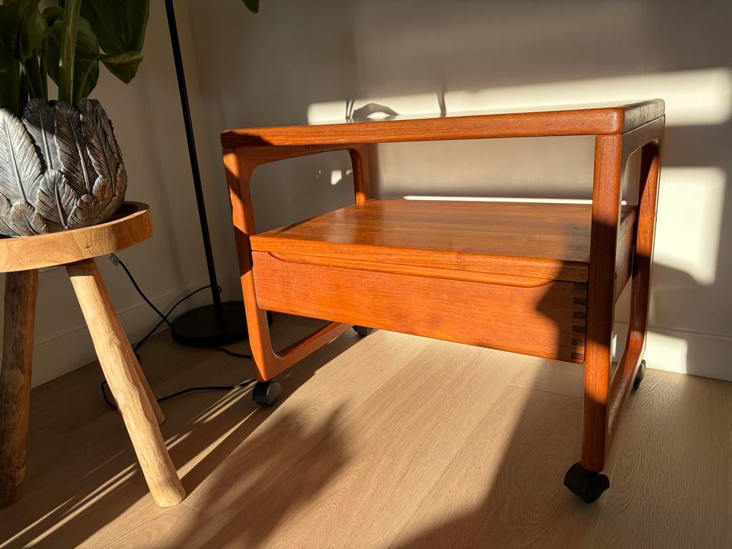 Vintage Teakhouten Trolley - Deens Design BR Gelsted, Ophalen