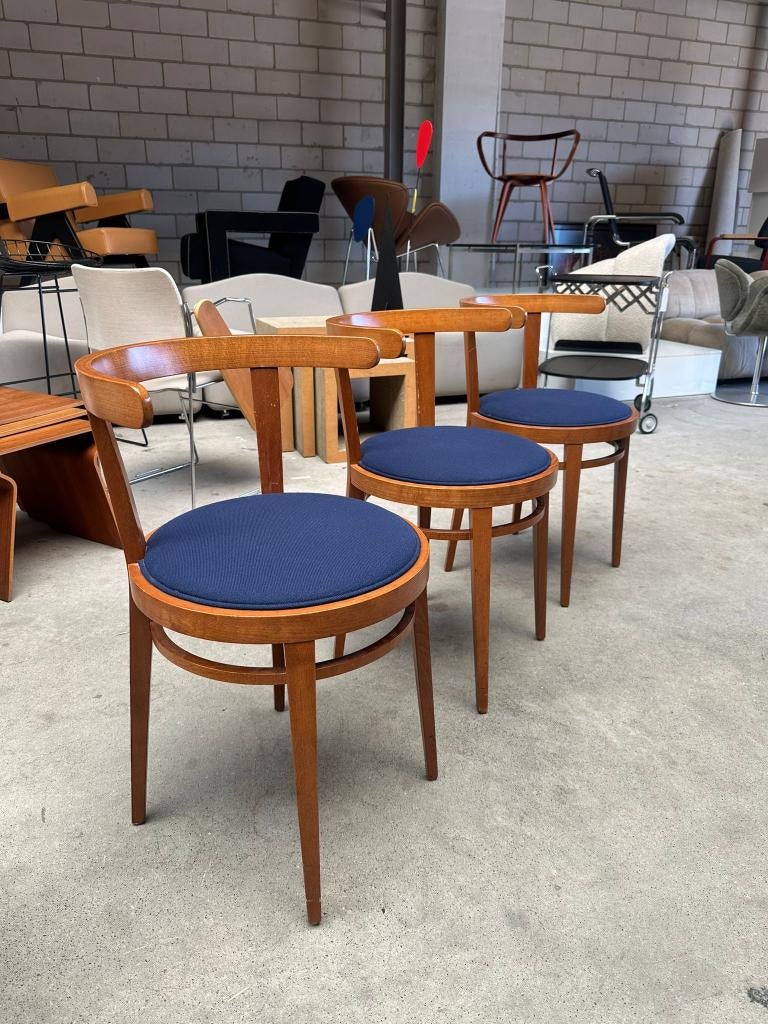 Cabas bistro chair (8x), Ophalen, Gebruikt, Blauw, X