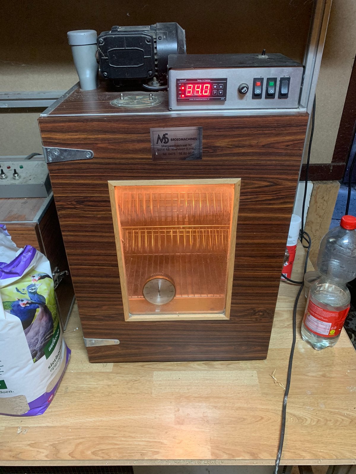 Te koop MS 50 Broedmachine met Slaglatten, Ophalen, Gebruikt, Broedmachine