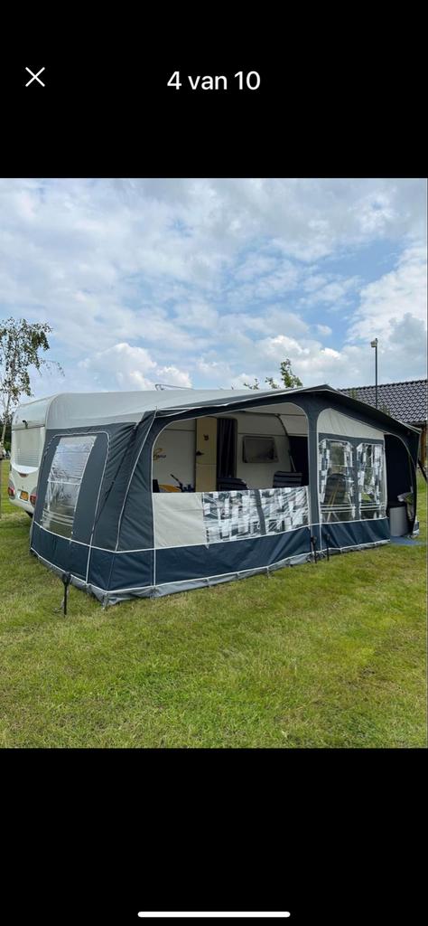 Dorema Sidney XL300 voortent met luifel. Maat 14SF, Caravans en Kamperen, Ophalen of Verzenden, Zo goed als nieuw