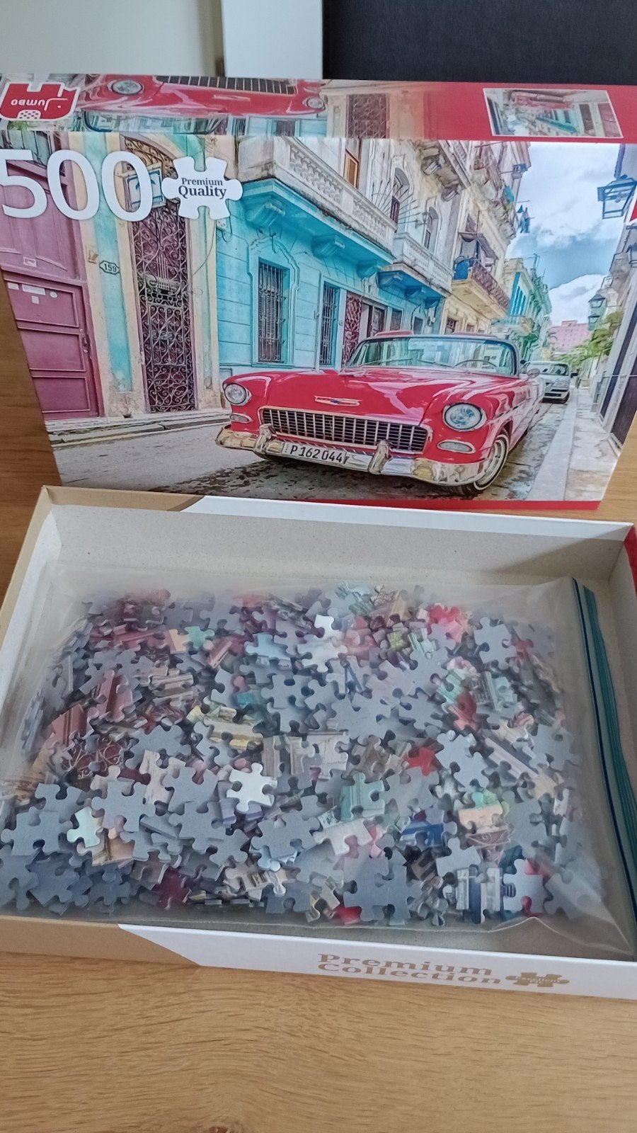 Jumbo - 18803 - Cuba - 500 stukjes - z.g.a.n. - ophalen, Ophalen, 500 t/m 1500 stukjes, Zo goed als nieuw, Legpuzzel