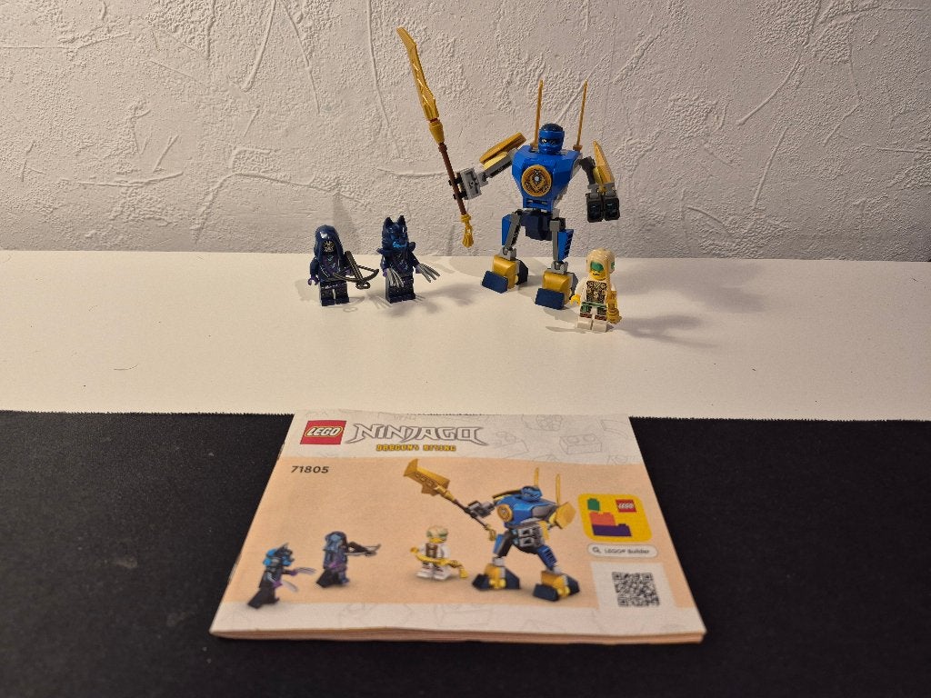 Lego Ninjago 71805 Jay's Mech Battle Pack, Gebruikt, Lego, Ophalen of Verzenden, Compleet