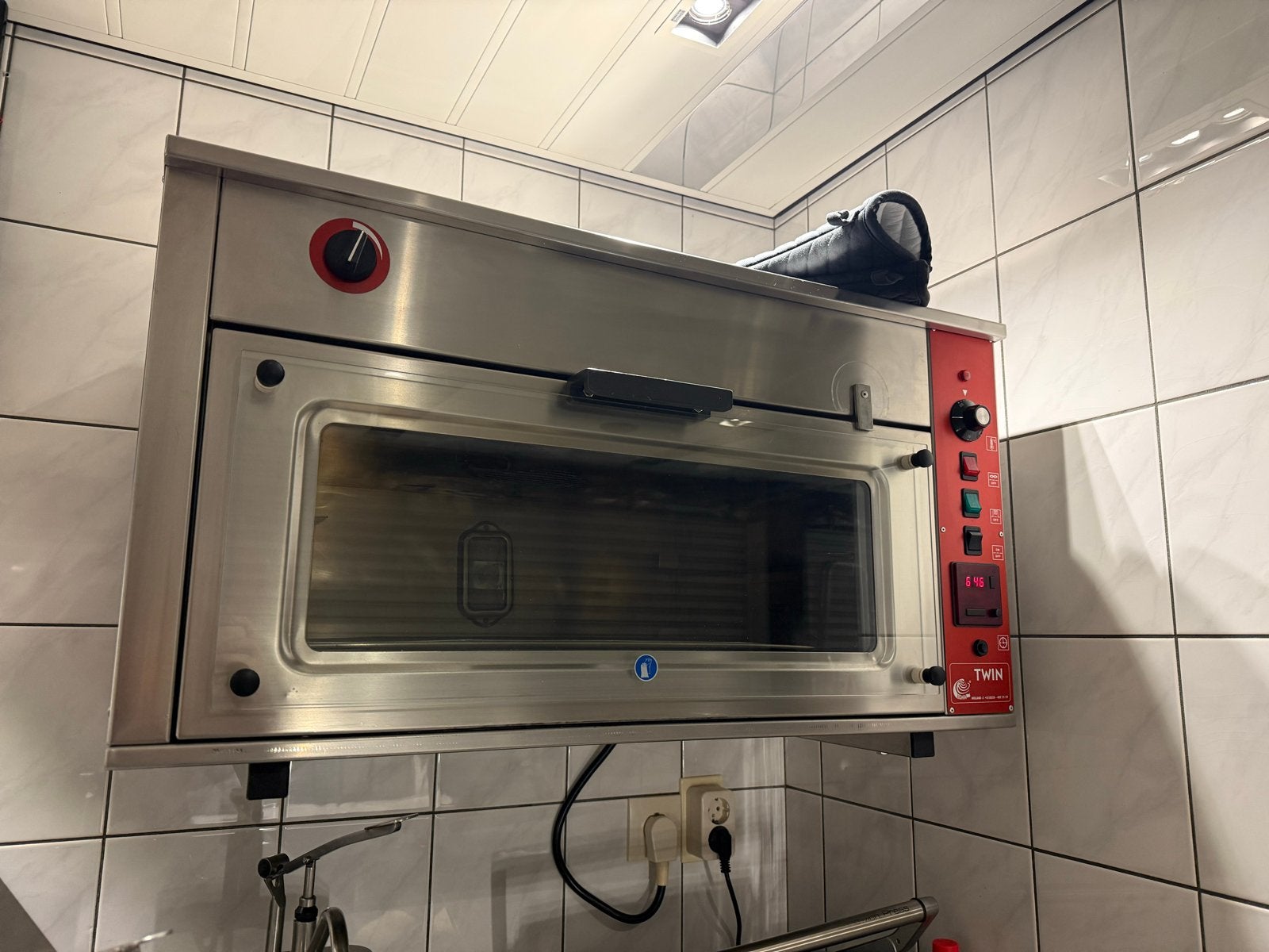 Rompa  Twin Horeca-oven voor professioneel gebruik, Ophalen, 45 tot 50 cm, Horeca-oven, 60 cm of meer