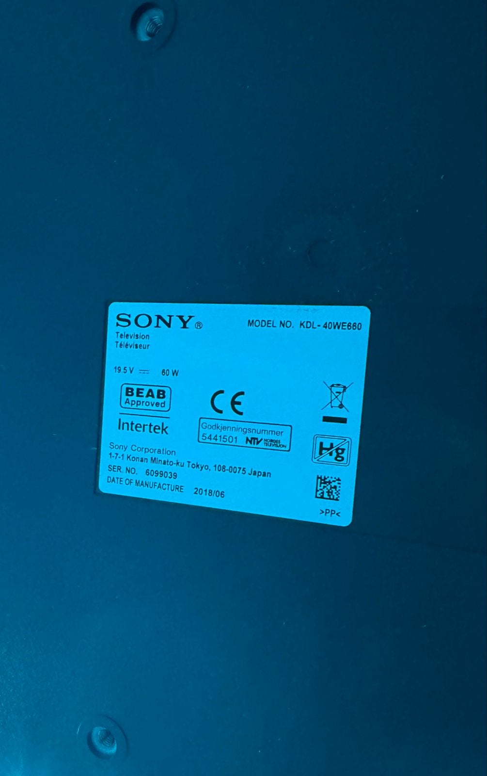 Foto 6 van Sony KDL-40WE660 Smart TV - Full HD, 100 cm
