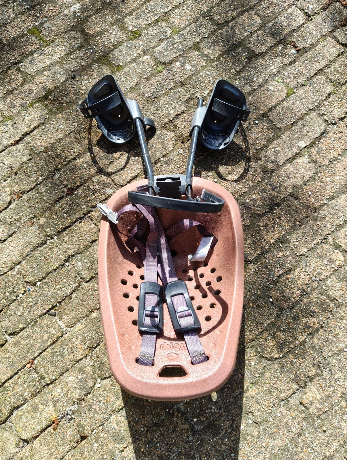 Thule Yepp Mini fietszitje (beugel afgebroken), 0 t/m 10 kg, Thule Yepp Mini, Voorzitje, Ophalen of Verzenden