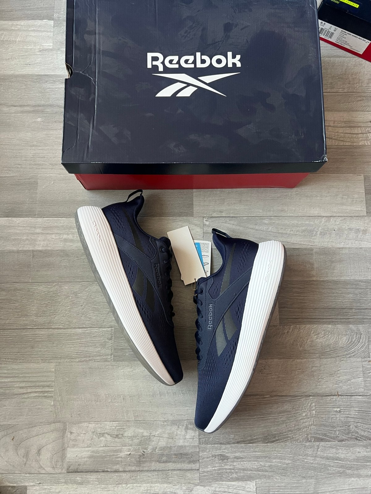 Nieuwe Reebok DMX Comfort hardloopschoenen - Maat 45, Cc, Cc, Blauw, Cc