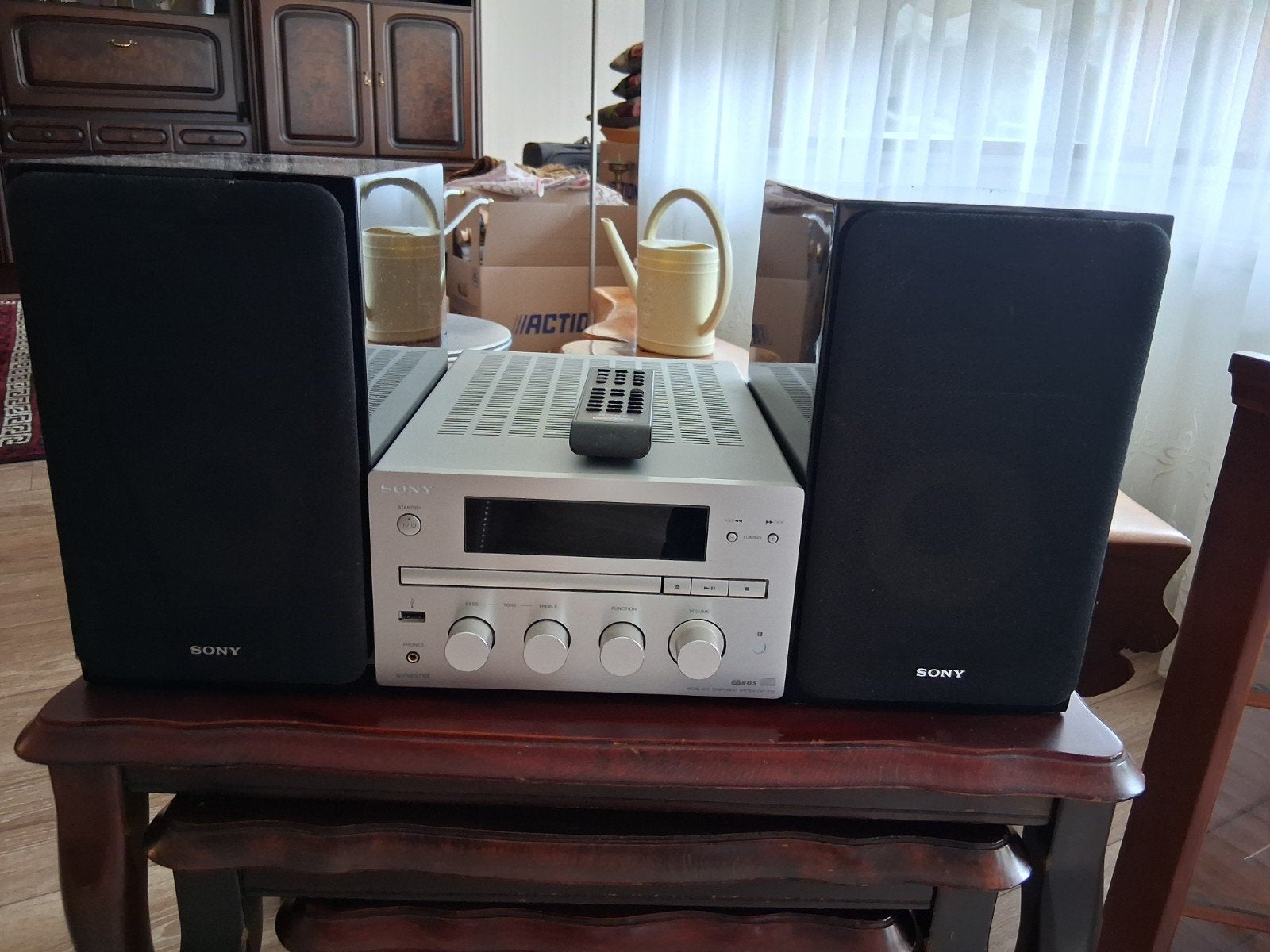 Sony Microset met CD-speler en Radio, Ophalen, Gebruikt, Cd-speler, Microset