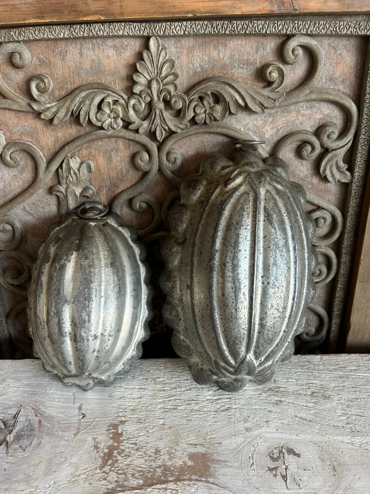 Oude Bakblikken om op te hangen…landelijke keuken, Ophalen of Verzenden